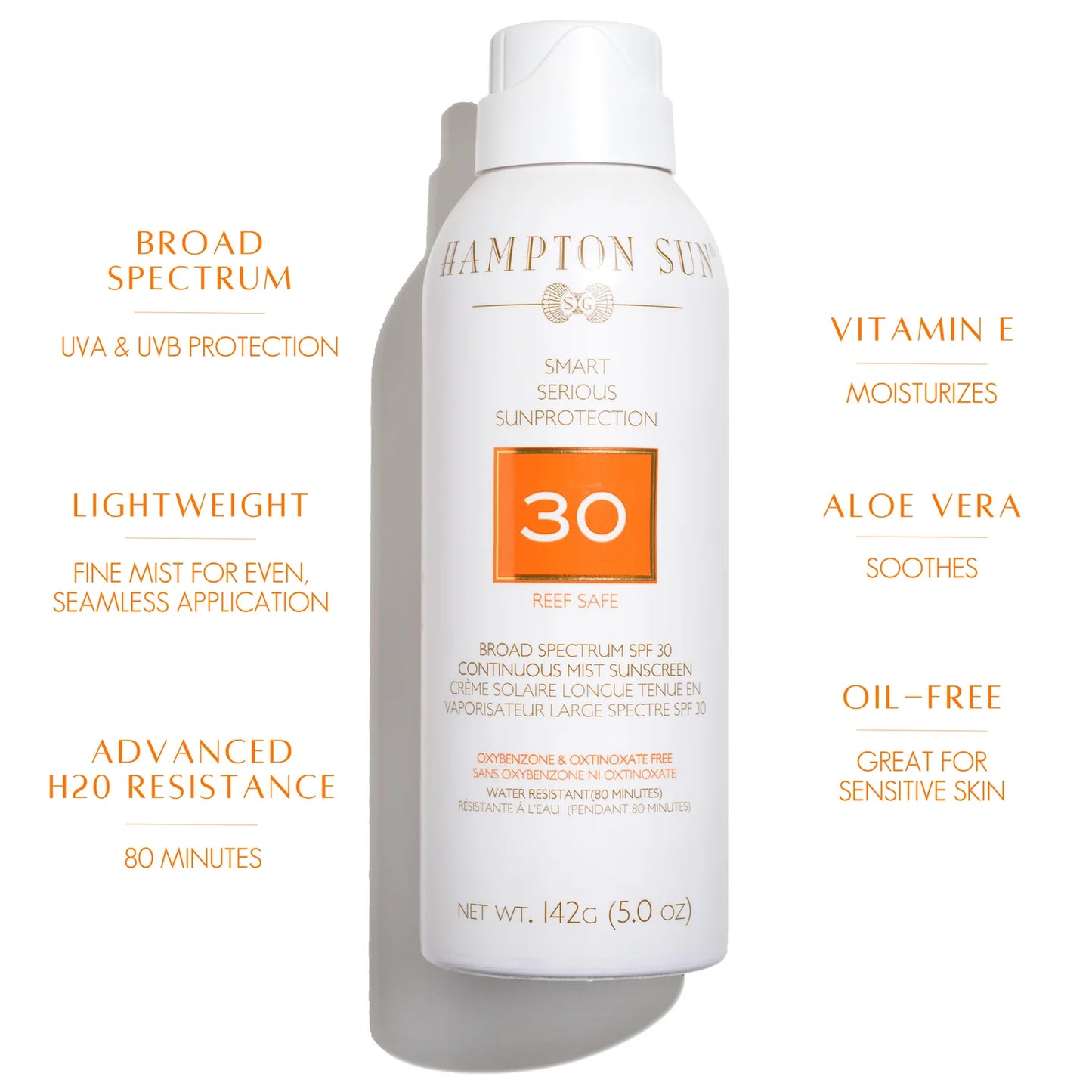 Hampton Sun SPF 30 Continuous Mist