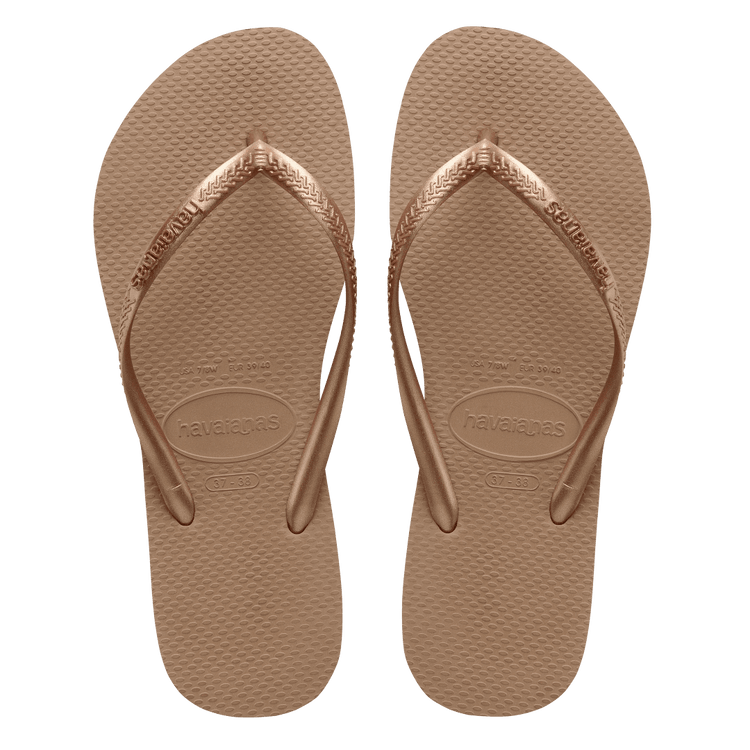 Havaianas Slim Flip Flop Sandal in Rose Gold