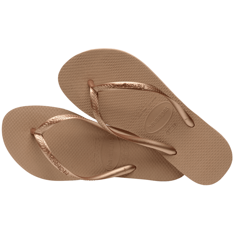 Havaianas Slim Flip Flop Sandal in Rose Gold