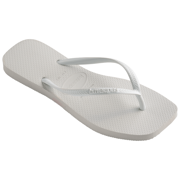 Havaianas Slim Square Flip Flop Sandal in White