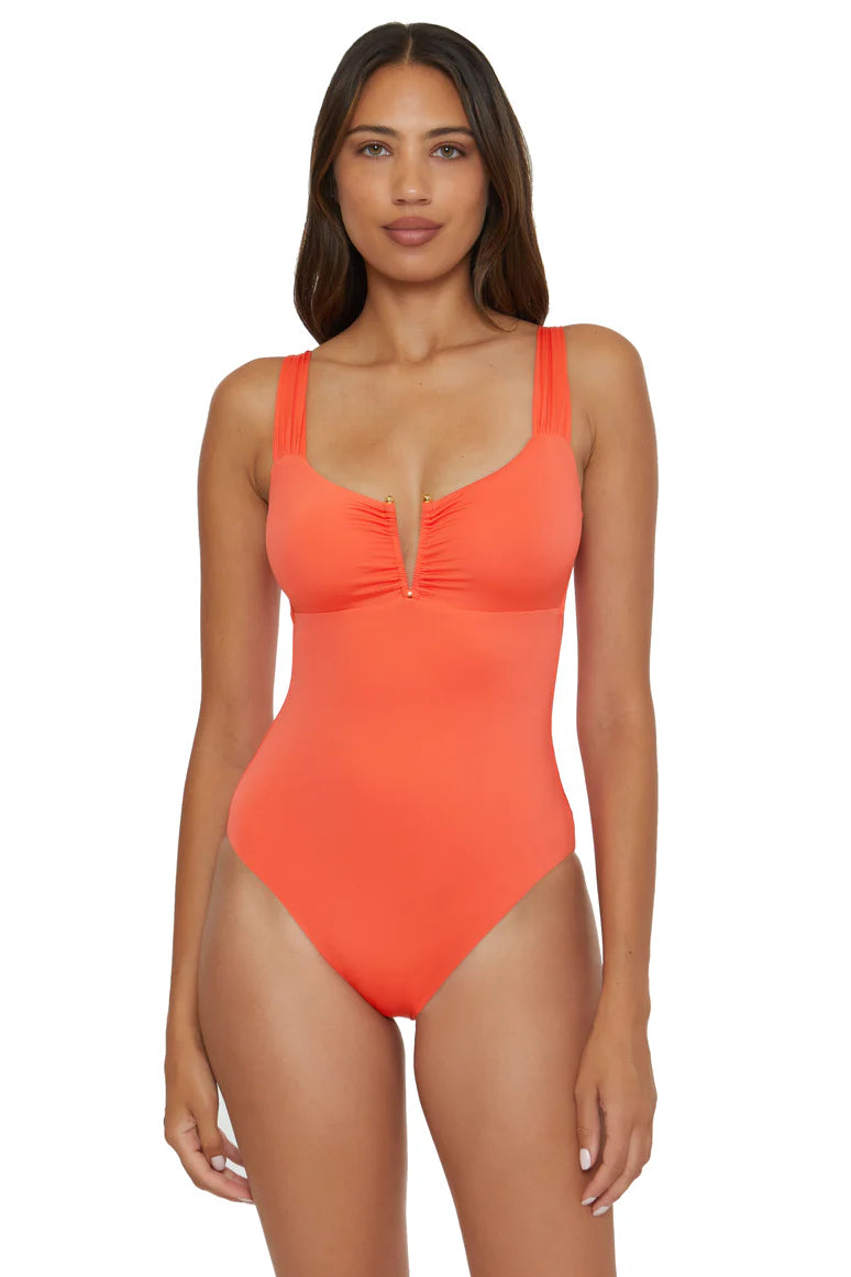 Becca Color Code One Piece V Wire in Tango