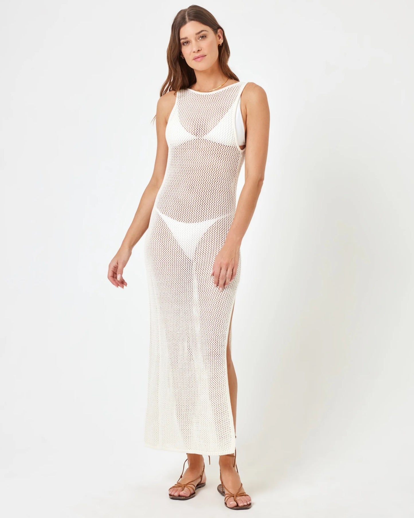 LSpace Villa Nova Coverup in Cream