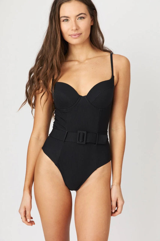 Legacy the Label Joanna One PIece Swimsuit in Black
