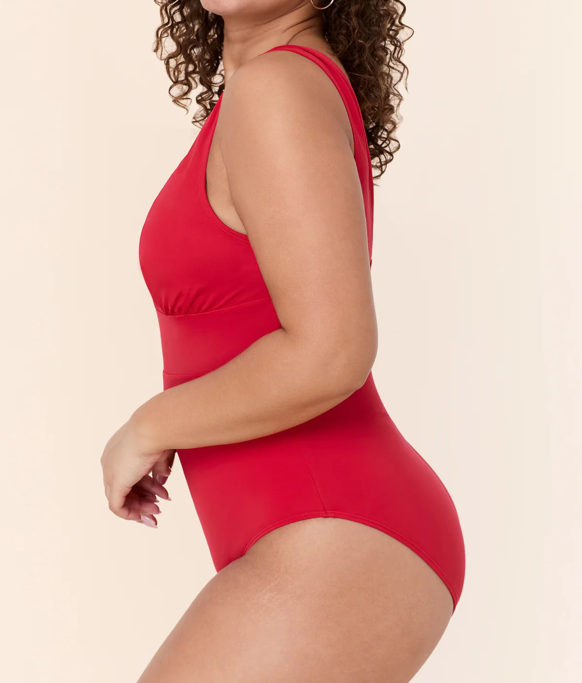 Andie Mykonos One Piece Classic Cherry Red