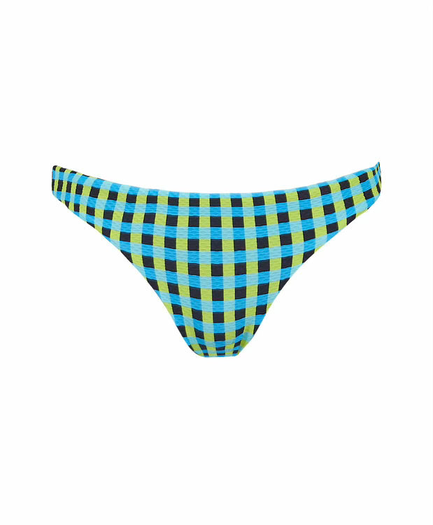 PQ Gingham Drift Basic Ruched Bottoms