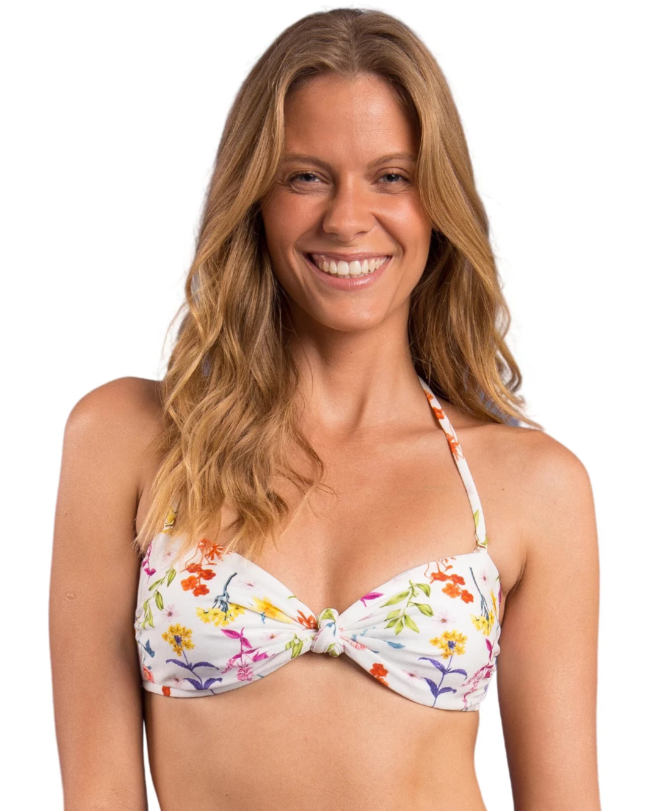 Rio de Sol Bandeau Bikini Top in Countryside