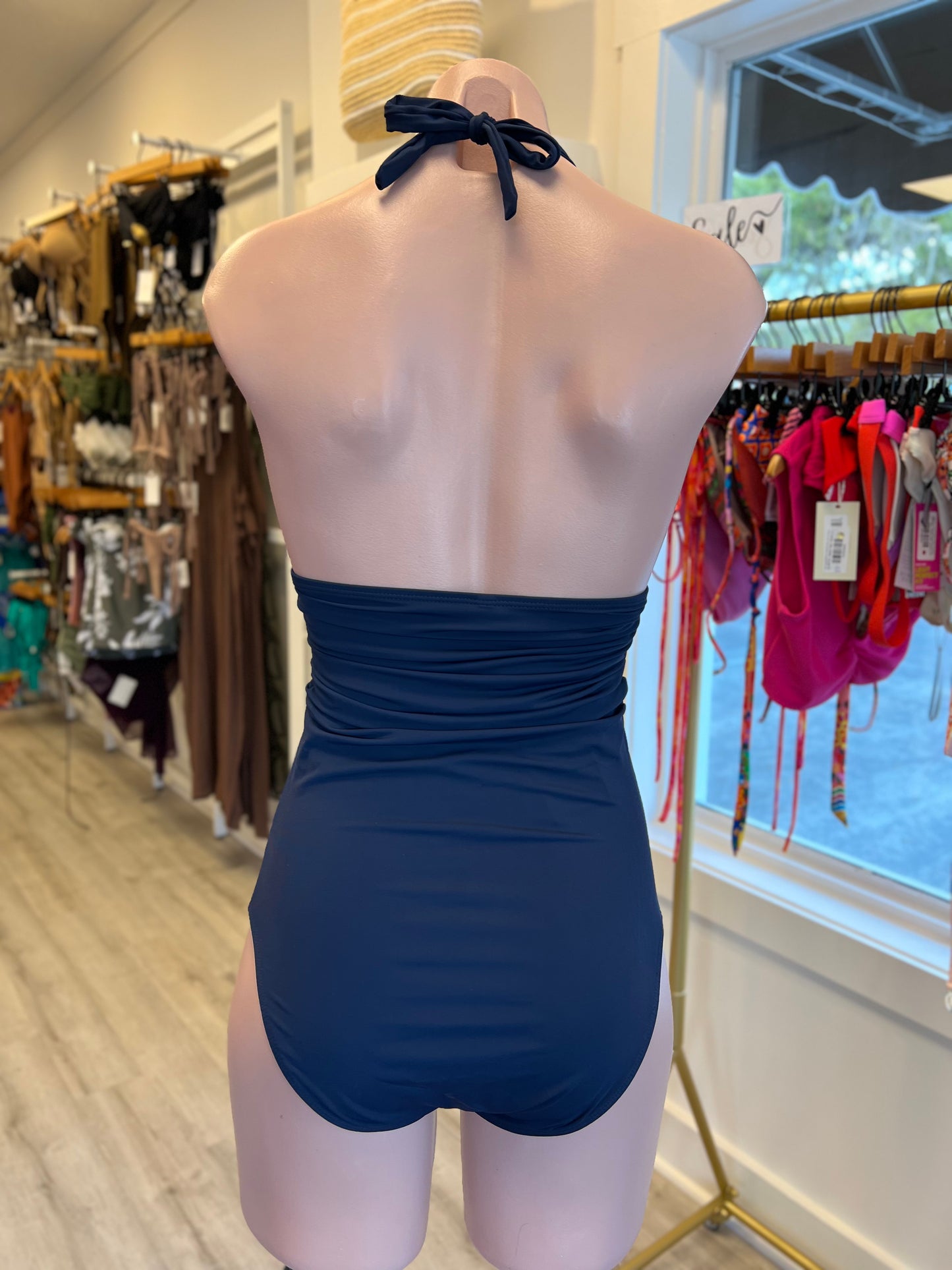 ViX Bia Tube One Piece Full in Navy