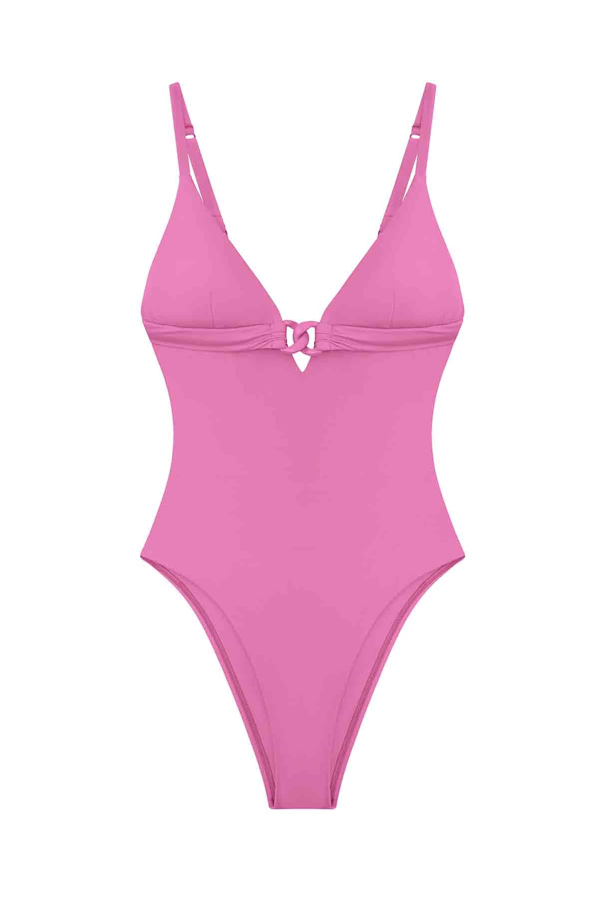 Vitamin A Luxe Link One Piece in Bubblegum ReLux