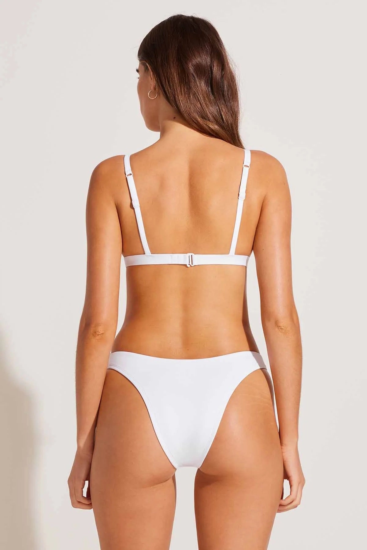 Vitamin A Luxe Link Cheeky Bottom in White ReLux