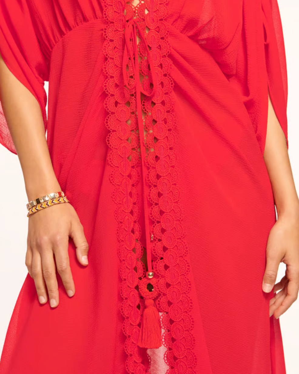 Ramy Brook Raelynn Dress in Flame