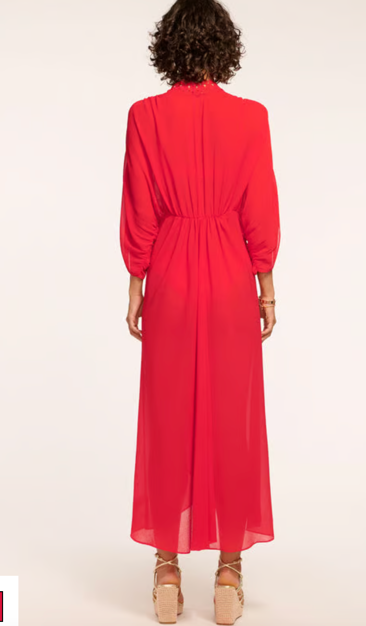 Ramy Brook Raelynn Dress in Flame