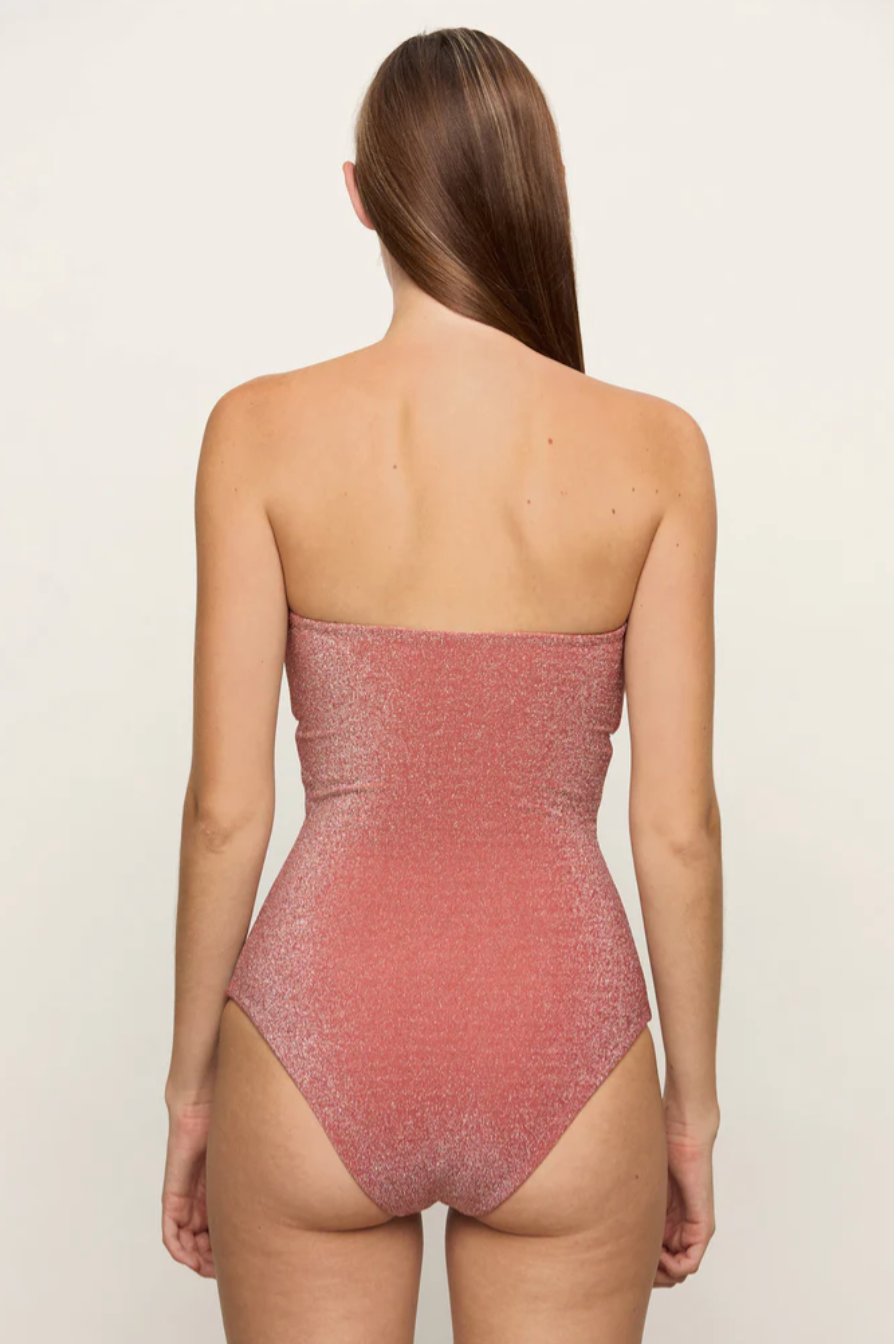 Mikoh Kea One Piece in Lurex in Mixed Tropic