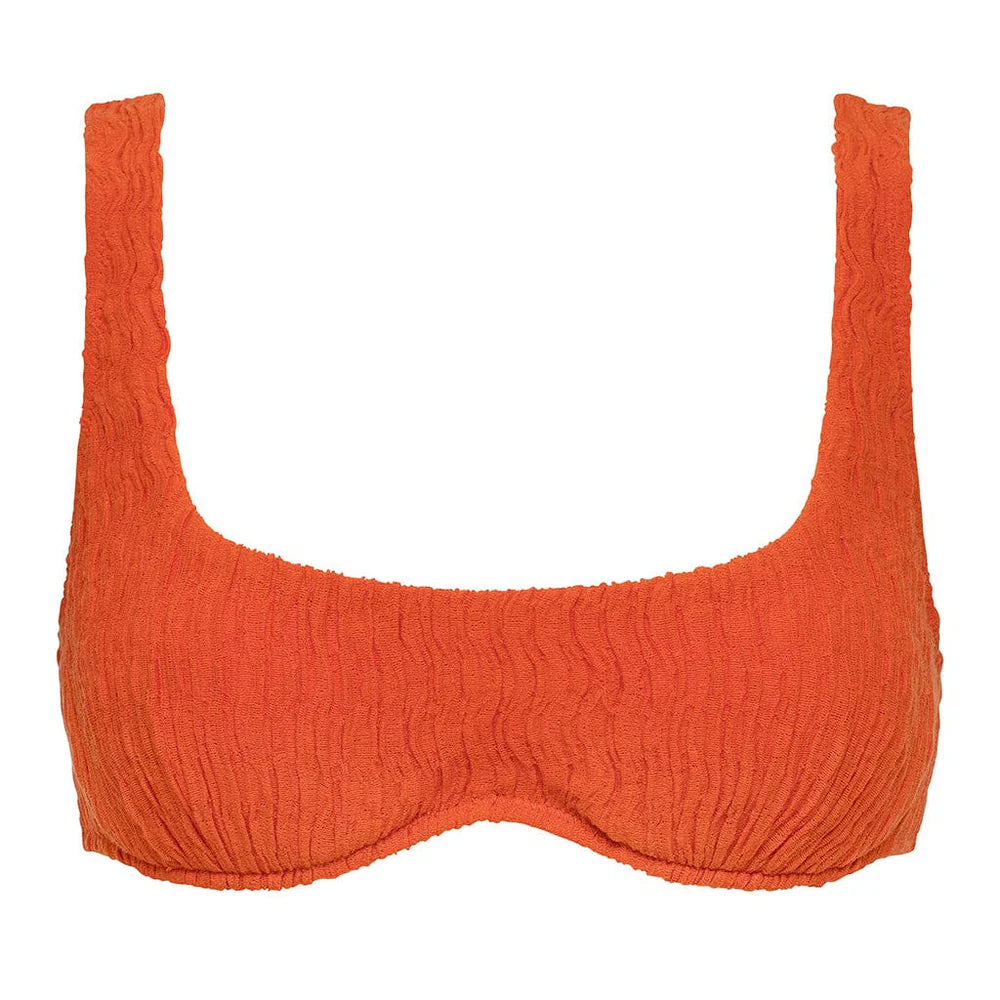 Montce Tangerine Kaia Bikini Top