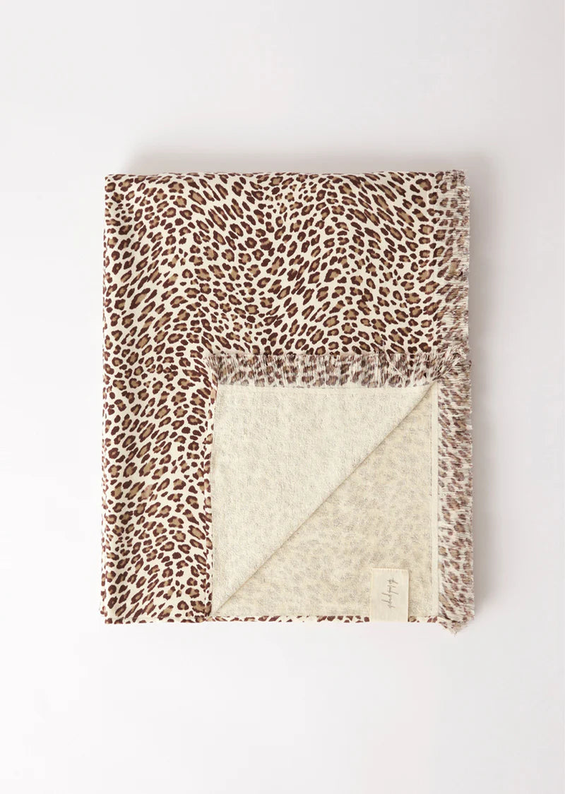 The Beach People Travel Towel in Leopard