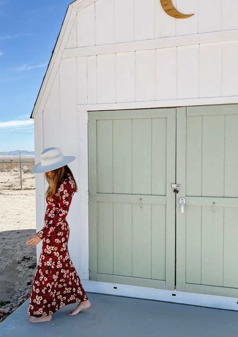 Hat Attack Luxe Packable Sunhat in Bleach