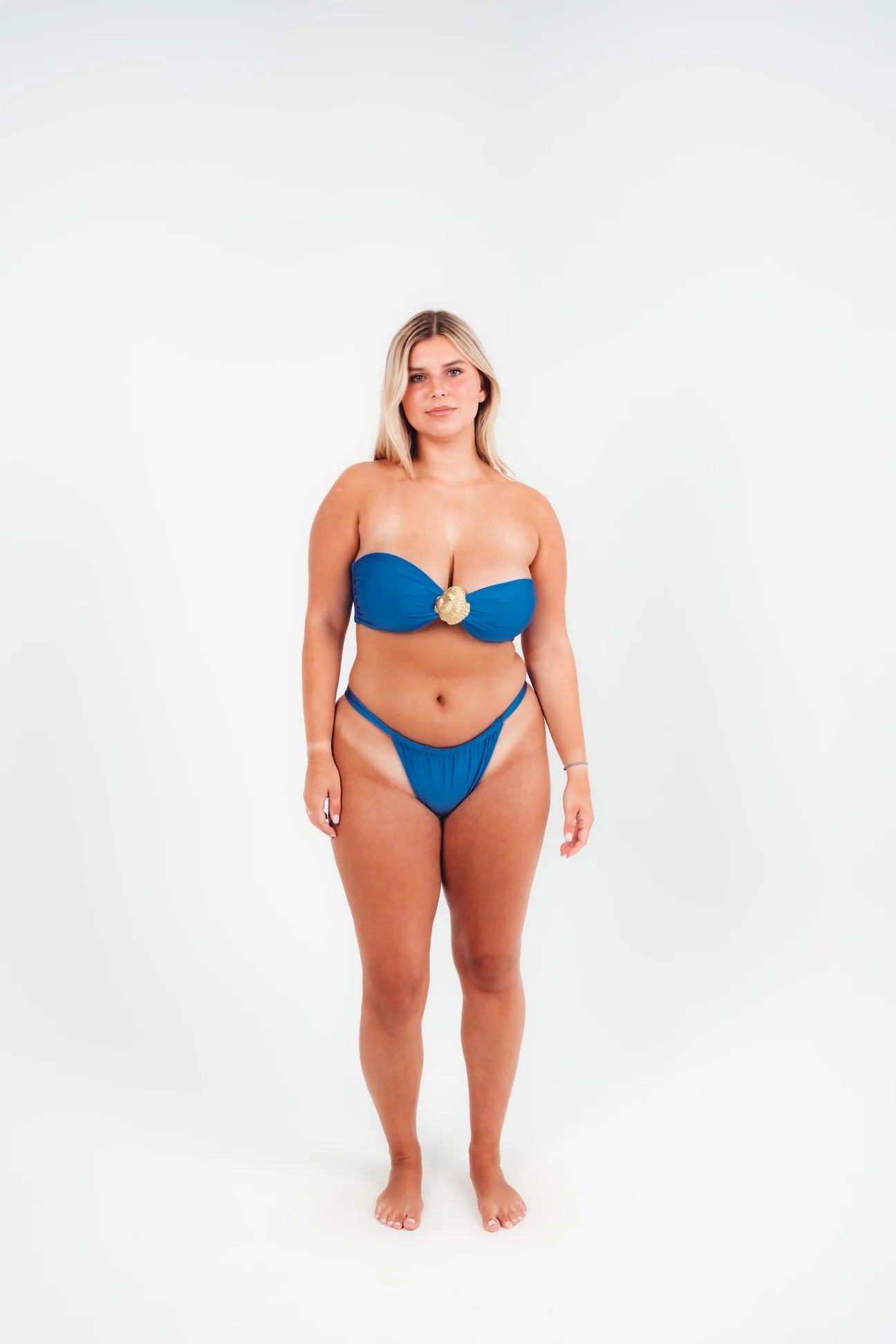 Mare Bikini Bottom in Sapphire